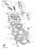 CULASSE pour Yamaha VMAX 500 XT de 1997