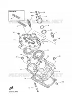 CULASSE pour Yamaha VMAX 500 XT de 1999