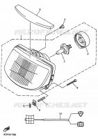 PHARE pour Yamaha VMAX 500 XT de 1999