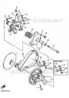 POULIE PRIMAIRE pour Yamaha VMAX 500 XT de 1999