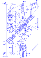 CARBURATEUR pour Yamaha EXCITER II ST de 1993