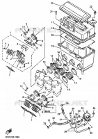 ADMISSION pour Yamaha SXR600 de 2001