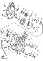 ENTRAINEMENT DE CHENILLE 2 pour Yamaha SXR600 de 2001