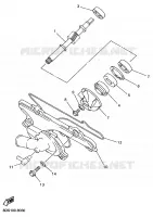 POMPE A EAU pour Yamaha SXR600 de 2001