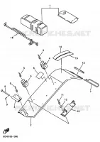 PROTECTION ET BOITE DE RANGEMENT pour Yamaha SXR600 de 2001