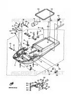 CADRE pour Yamaha VIKING de 1989