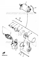 DEMARREUR pour Yamaha VIKING de 1989