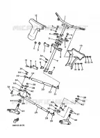 DIRECTION pour Yamaha VIKING de 1989