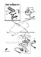 ELECTRIQUE 2 pour Yamaha VIKING de 1989