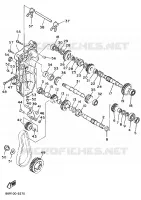 ENTRAINEMENT DE CHENILLE 2 pour Yamaha VIKING de 1989