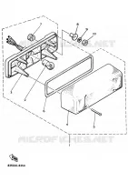 FEU ARRIERE pour Yamaha VIKING de 1989