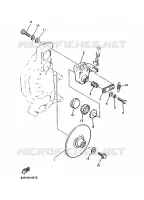 FREIN pour Yamaha VIKING de 1989