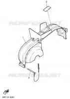 PROTECTION ET BOITE DE RANGEMENT pour Yamaha VIKING de 1989