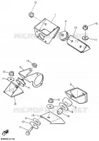 SUPPORT MOTEUR pour Yamaha VIKING de 1989