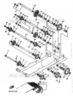 SUSPENSION DE CHENILLE 1 pour Yamaha VIKING de 1989