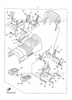 ALTERNATIVE ACCESSOIRE CAROSSERIE pour Yamaha SRX700_OHLINS de 2002