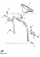 DIRECTION pour Yamaha SRX700_OHLINS de 2002