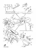 ELECTRIQUE 1 pour Yamaha SRX700_OHLINS de 2002