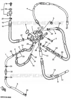 POMPE A HUILE pour Yamaha SRX700_OHLINS de 2002