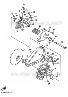 POULIE PRIMAIRE pour Yamaha SXR700 de 2001
