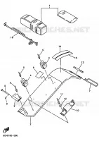 PROTECTION ET BOITE DE RANGEMENT pour Yamaha SXR700 de 2001
