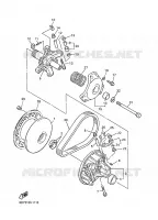 POULIE PRIMAIRE pour Yamaha VMAX 700 ER de 2002