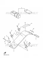 PROTECTION ET BOITE DE RANGEMENT pour Yamaha VMAX 700 ER de 2002