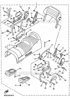ALTERNATIVE ACCESSOIRE CAROSSERIE pour Yamaha VMAX 700 SX de 1999