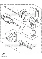 DEMARREUR pour Yamaha Vmax 700 XTC DELUXE de 1998