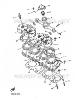 CULASSE pour Yamaha VMAX-4 800 de 1997