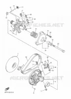 POULIE PRIMAIRE pour Yamaha APEX MOUNTAIN SE de 2007