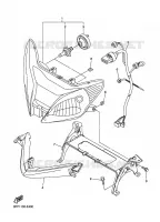 PHARE pour Yamaha APEX R-TX de 2007