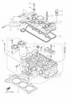 CULASSE pour Yamaha RS VECTOR LE de 2016