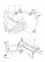 PHARE pour Yamaha RS VECTOR LE de 2016