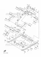 SUSPENSION DE CHENILLE 2 pour Yamaha RS VECTOR LE de 2016