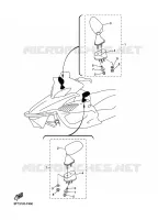 ALTERNATIVE RETROVISEUR pour Yamaha RS VECTOR X-TX LE de 2016