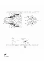 EMBLEME pour Yamaha RS VECTOR X-TX LE de 2016