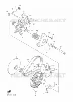 POULIE PRIMAIRE pour Yamaha RS VENTURE de 2018
