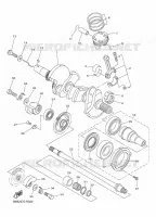VILEBREQUIN / PISTON pour Yamaha RS VENTURE de 2018