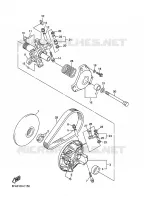 POULIE PRIMAIRE pour Yamaha RX WARRIOR de 2005