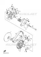 POULIE PRIMAIRE pour Yamaha RX WARRIOR LE de 2005