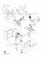 ECHAPPEMENT pour Yamaha SIDEWINDER B-TX LE 153 de 2017