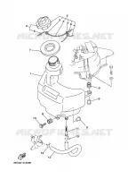 ALIMENTATION CARBURANT 1 pour Yamaha F4A 4 Stroke, Manual Starter, Tiller Handle, Manual Tilt de 2008