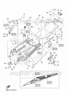 CADRE 2 pour Yamaha SIDEWINDER S-TX DX de 2017