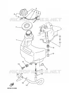 ALIMENTATION CARBURANT 1 pour Yamaha F4A 4 Stroke, Manual Starter, Tiller Handle, Manual Tilt de 2007