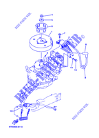 ALLUMAGE pour Yamaha F4A 4 Stroke, Manual Starter, Tiller Handle, Manual Tilt de 2007