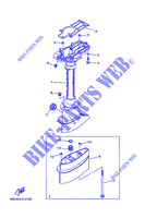 FOURREAU   FUT pour Yamaha F4A 4 Stroke, Manual Starter, Tiller Handle, Manual Tilt de 2007