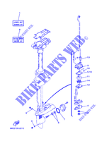 KIT DE REPARATION 2 pour Yamaha F4A 4 Stroke, Manual Starter, Tiller Handle, Manual Tilt de 2007