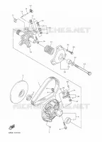 POULIE PRIMAIRE pour Yamaha SRVIPER L-TX de 2019