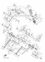 SUSPENSION DE CHENILLE 2 pour Yamaha SRVIPER L-TX DX de 2018